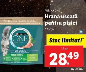 Lidl PURINA ONE Hrană uscată pentru pisici Ofertă