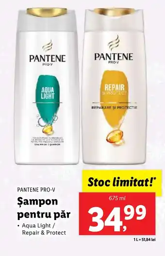 Lidl PANTENE PRO-V Şampon pentru păr Ofertă