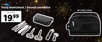 Cien MEN Trusă manichiură / Geantă cosmetice