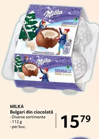Selgros MILKA Bulgari din ciocolată Ofertă