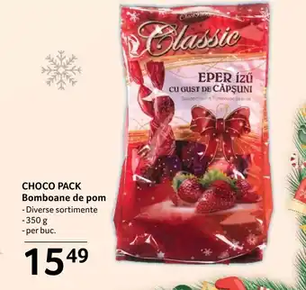 CHOCO PACK Bomboane de pom