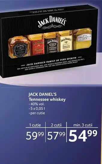 JACK DANIEL'S Tennessee whiskey