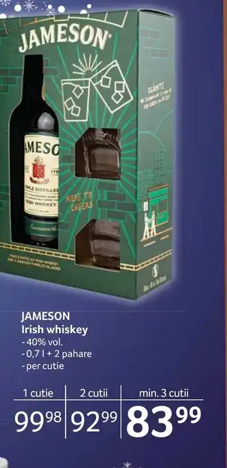 Selgros JAMESON Irish whiskey Ofertă