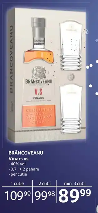 BRÂNCOVEANU Vinars vs