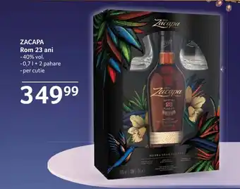 Selgros ZACAPA Rom 23 ani Ofertă