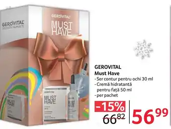 Selgros GEROVITAL Must Have Ofertă