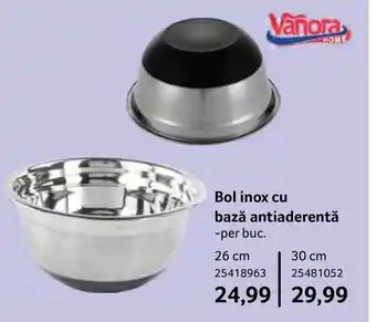 Selgros Bol inox cu bază antiaderentă Ofertă