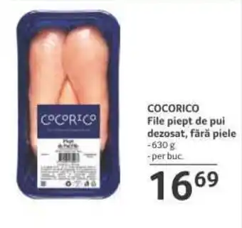 Selgros COCORICO File piept de pui dezosat, fără piele Ofertă