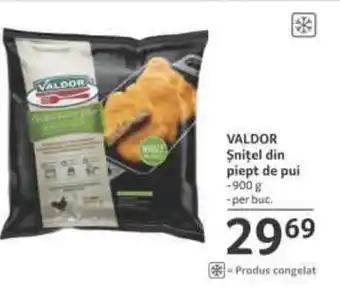 Selgros VALDOR Şniţel din piept de pui Ofertă