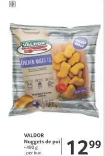 Selgros VALDOR Nuggets de pui Ofertă