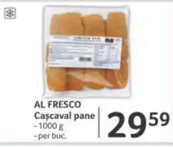 Selgros AL FRESCO Caşcaval pane Ofertă