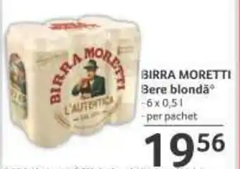 Selgros BIRRA MORETTI Bere blondă Ofertă