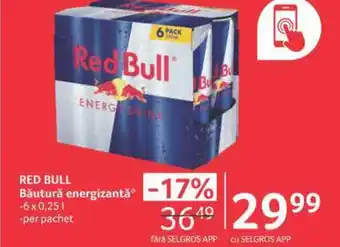 Selgros RED BULL Băutură energizantă Ofertă