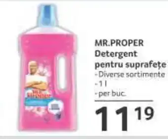 Selgros MR.PROPER Detergent pentru suprafeţe Ofertă