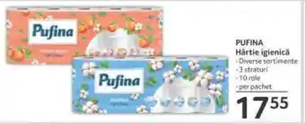 Selgros PUFINA Hârtie igienică Ofertă