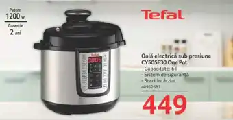 Selgros Oală electrică sub presiune CY505E30 One Pot Ofertă