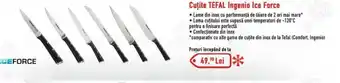 Carrefour Cuţite TEFAL Ingenio Ice Force Ofertă