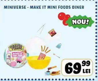 MINIVERSE - MAKE IT MINI FOODS DINER