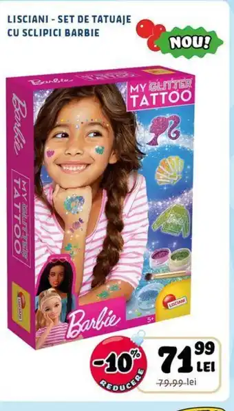 Noriel LISCIANI - SET DE TATUAJE CU SCLIPICI BARBIE Ofertă