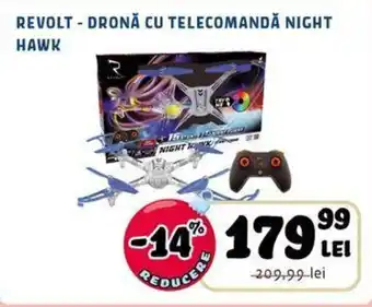 Noriel REVOLT - DRONĂ CU TELECOMANDĂ NIGHT HAWK Ofertă