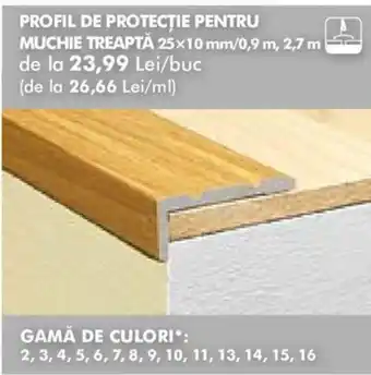 Diego PROFIL DE PROTECŢIE PENTRU MUCHIE TREAPTĂ Ofertă