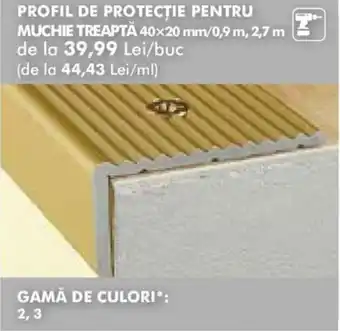 Diego PROFIL DE PROTECȚIE PENTRU MUCHIE TREAPTĂ Ofertă