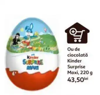 Auchan Ou de ciocolată Kinder Surprise Maxi, 220 g Ofertă