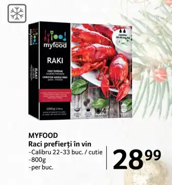 Selgros MYFOOD Raci prefierți în vin Ofertă