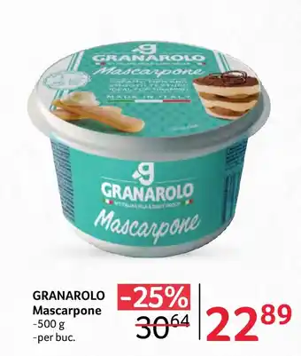 Selgros GRANAROLO Mascarpone Ofertă