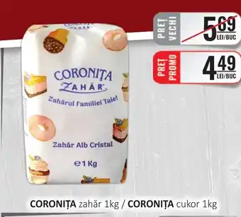 CBA CORONIȚA zahăr 1kg Ofertă