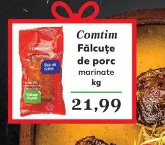 Kaufland Comtim Fălcuțe de porc Ofertă