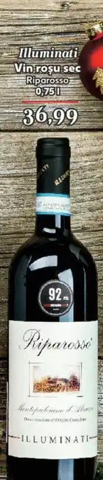 Kaufland Illuminati Vin roşu sec Riparosso 0,75 l. Ofertă