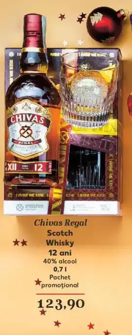 Chivas Regal Scotch Whisky 12 ani 40% alcool 0,7 l.