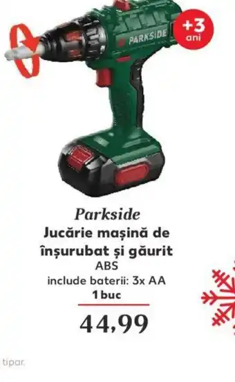 Kaufland Parkside Jucărie maşină de înşurubat şi găurit Ofertă