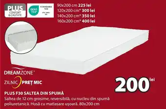 JYSK PLUS F30 SALTEA DIN SPUMĂ Ofertă