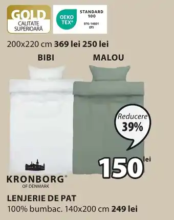 JYSK LENJERIE DE PAT Ofertă