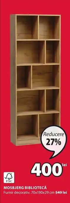 MOSBJERG BIBLIOTECĂ