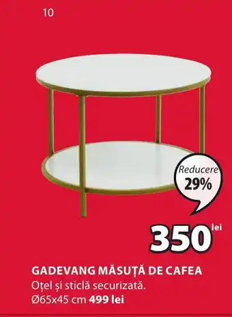 JYSK GADEVANG MĂSUȚĂ DE CAFEA Ofertă