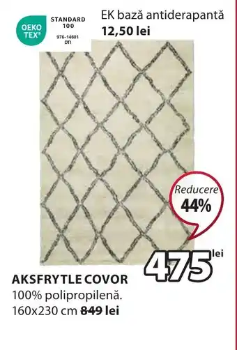 JYSK AKSFRYTLE COVOR Ofertă