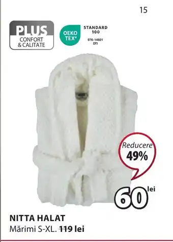 JYSK NITTA HALAT Ofertă