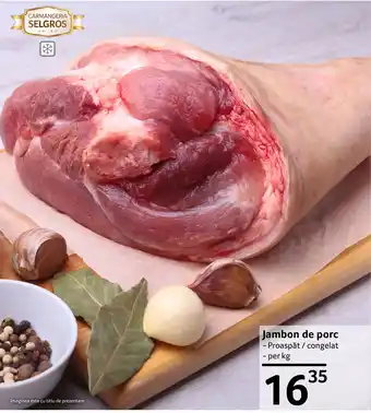 Jambon de porc