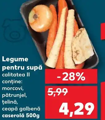 Kaufland Legume pentru supă Ofertă