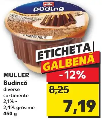Kaufland MULLER Budincă Ofertă