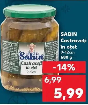 Kaufland SABIN Castraveţi în oţet Ofertă