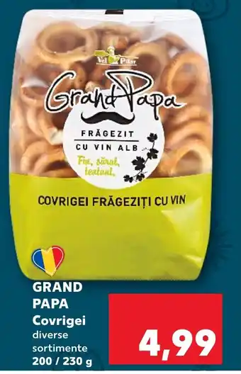 Kaufland GRAND PAPA Covrigei Ofertă