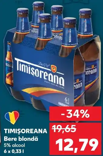 Kaufland TIMIŞOREANA Bere blondă Ofertă