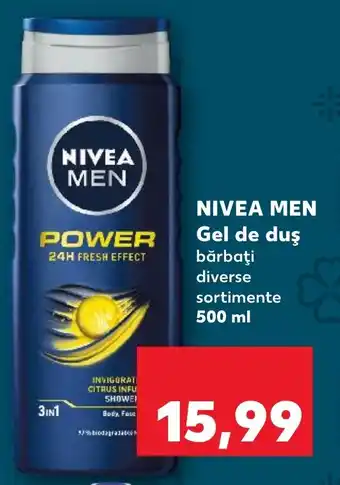 Kaufland NIVEA MEN Gel de duş Ofertă