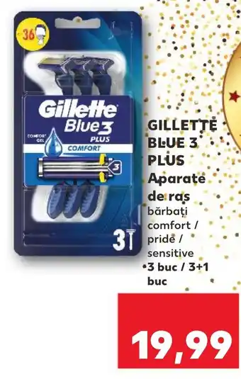 Kaufland GILLETTE BLUE 3 PLUS Aparate de ras Ofertă