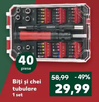 Kaufland Biţi şi chei tubulare 1 set Ofertă