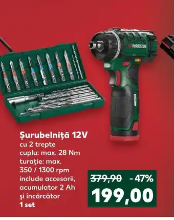Kaufland Şurubelniţă 12V Ofertă